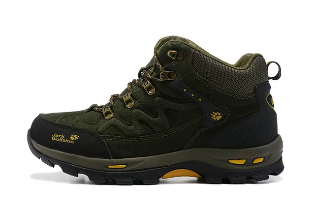 Jack Wolfskin أحذية نزهة أخضر زيتوني وأسود 14