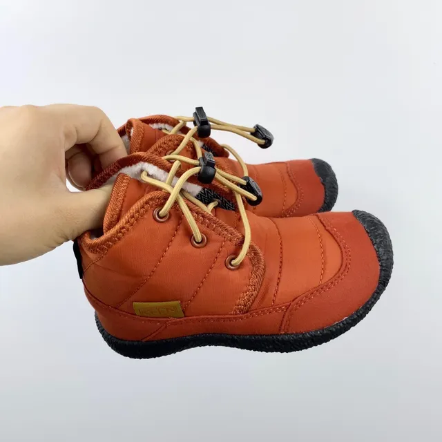 KEEN Multicolor Toggle-Laced Closure Insulated Lined Interior Snow Boots 18