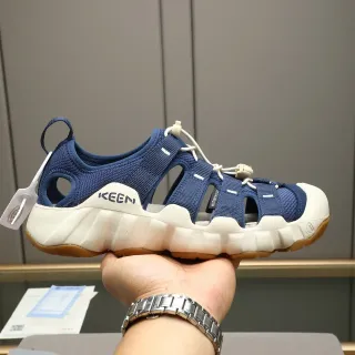 KEEN Sandales Navy Beige Multi-Strap Résistantes à l'Eau Casual