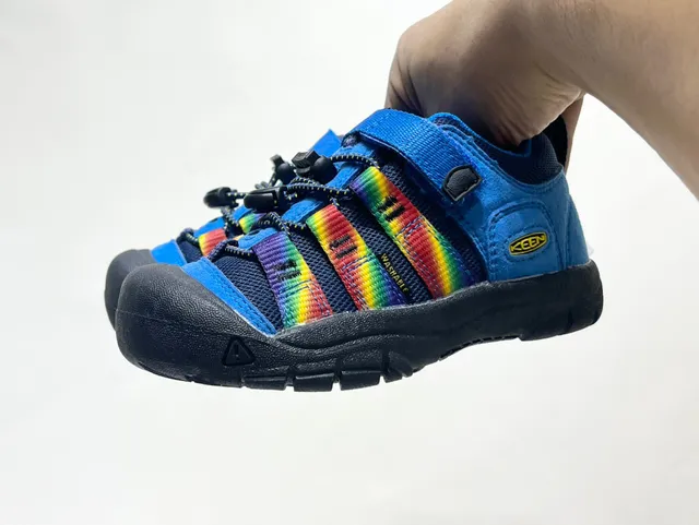 Keen Newport H2 Enfants Sandales Casual Noir Multicolor Tie-Dye 13