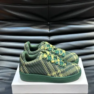 Knit Jacquard Zapatillas Lifestyle Verde y Lima Low-Top
