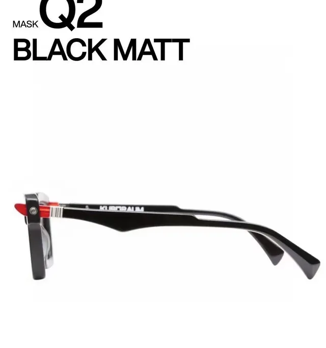 KUBO Rectangular Two-Tone Acetate Optical Glasses 4