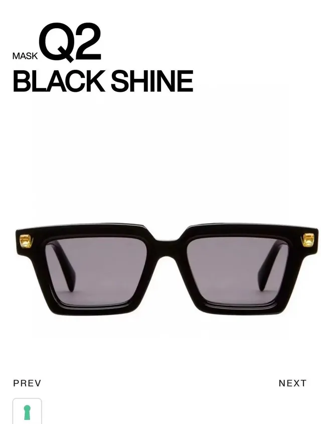 KUBO Rectangular Two-Tone Acetate Optical Glasses 5