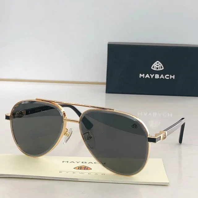 Maybach Aviator Double-Bridge Gradient Lens Sunglasses 3