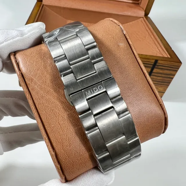 Mido Multifort Chronometer White Dial Mechanical Watch 2