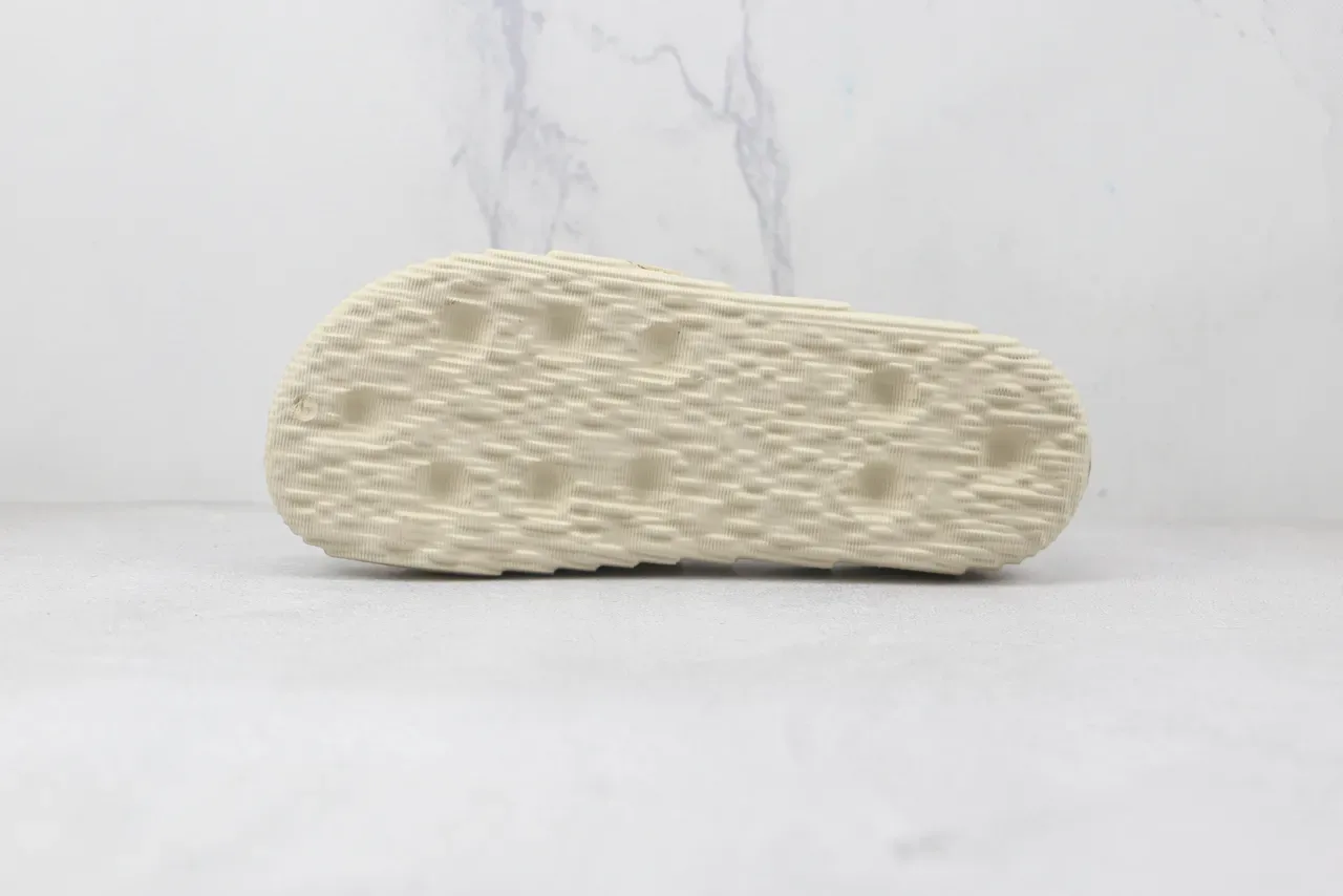 Monochrome Molded Ribbed Strap Slipper 6