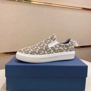Monogram-Print Slip-On Lifestyle Sneaker