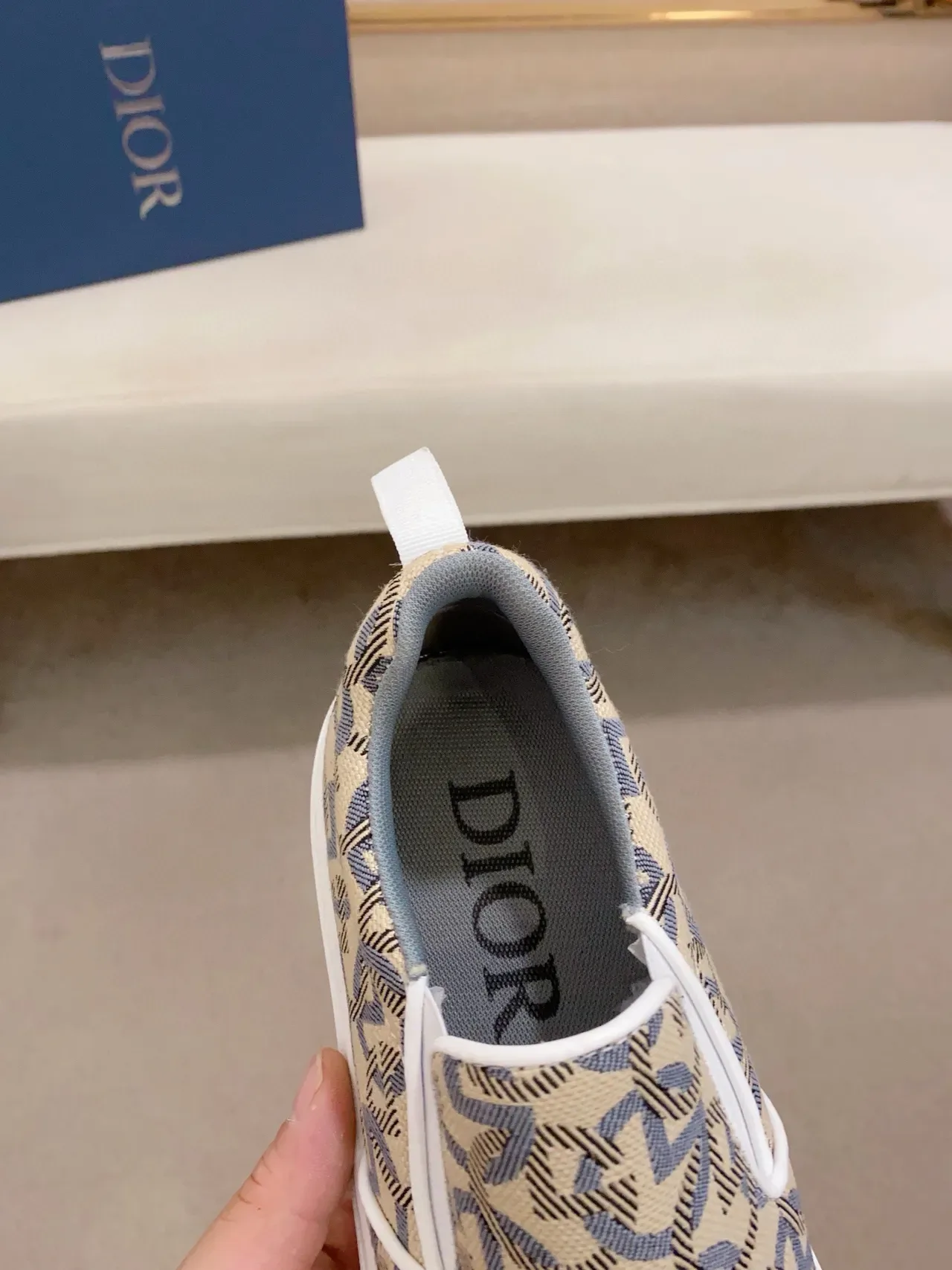 Monogram-Print Slip-On Lifestyle Sneaker 3