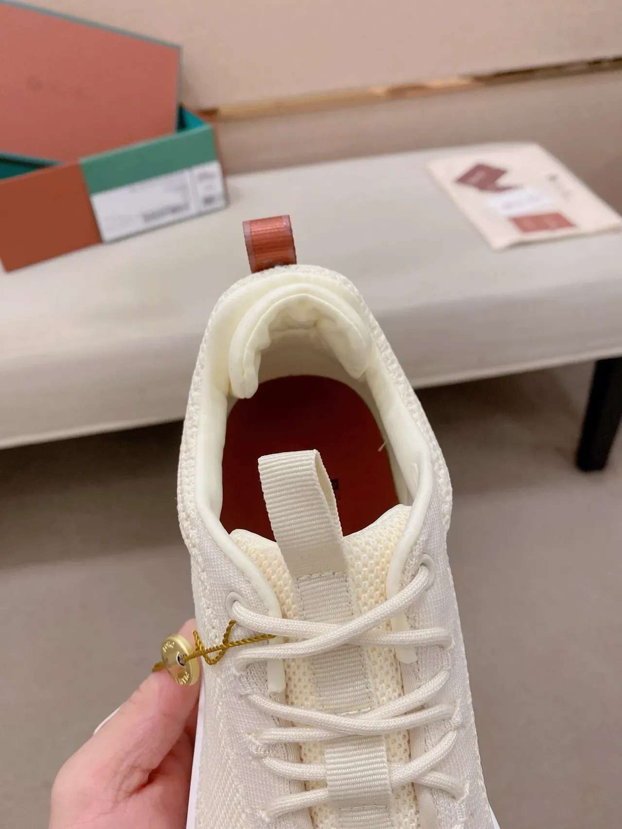 Off-White Knit Lifestyle Sneaker 4