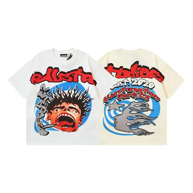 Oversized Graphic Print T-Shirt 8
