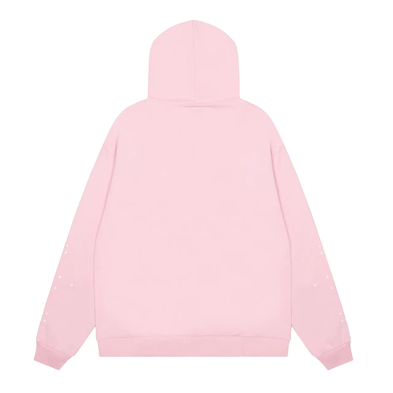 Pink Blue Graphic-Print Oversized Hoodie Tracksuit 3
