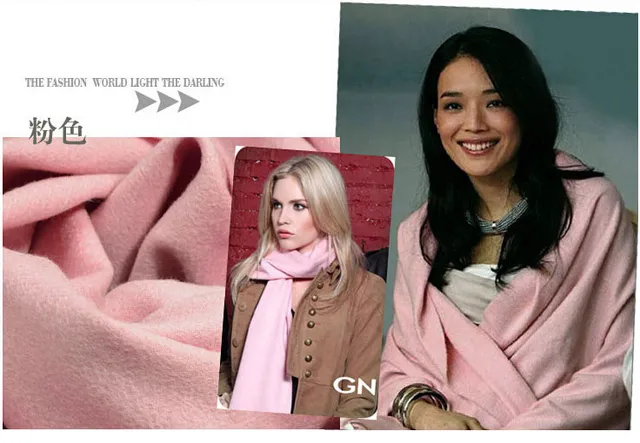 Pink Twisted Fringe Knitted Base Scarve 2