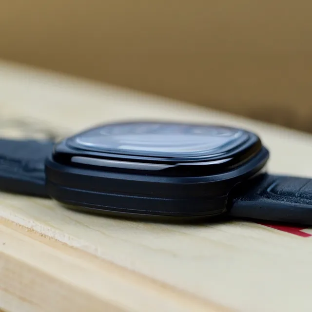 SEVENFRIDAY P1 Series Preto Prateado Aberto Esqueleto Industrial Geométrico Relógio Mecânico 4