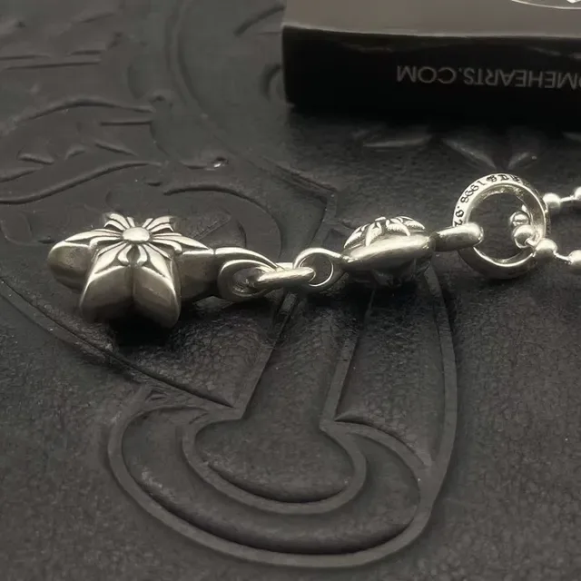 Silver Ball Chain Star Pendant Necklace 6