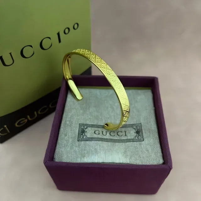 Silver-Toned Geometric Pixel Texture Open Cuff Bracelet 6