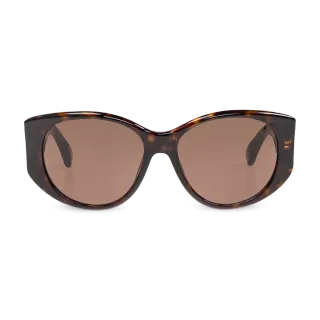 Tortoiseshell Acetate Cat-Eye Oversized Sunglasses