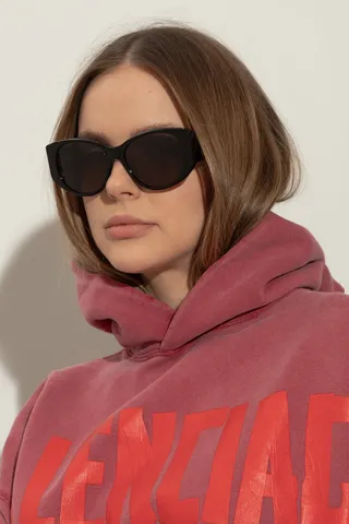 Tortoiseshell Acetate Cat-Eye Oversized Sunglasses 6
