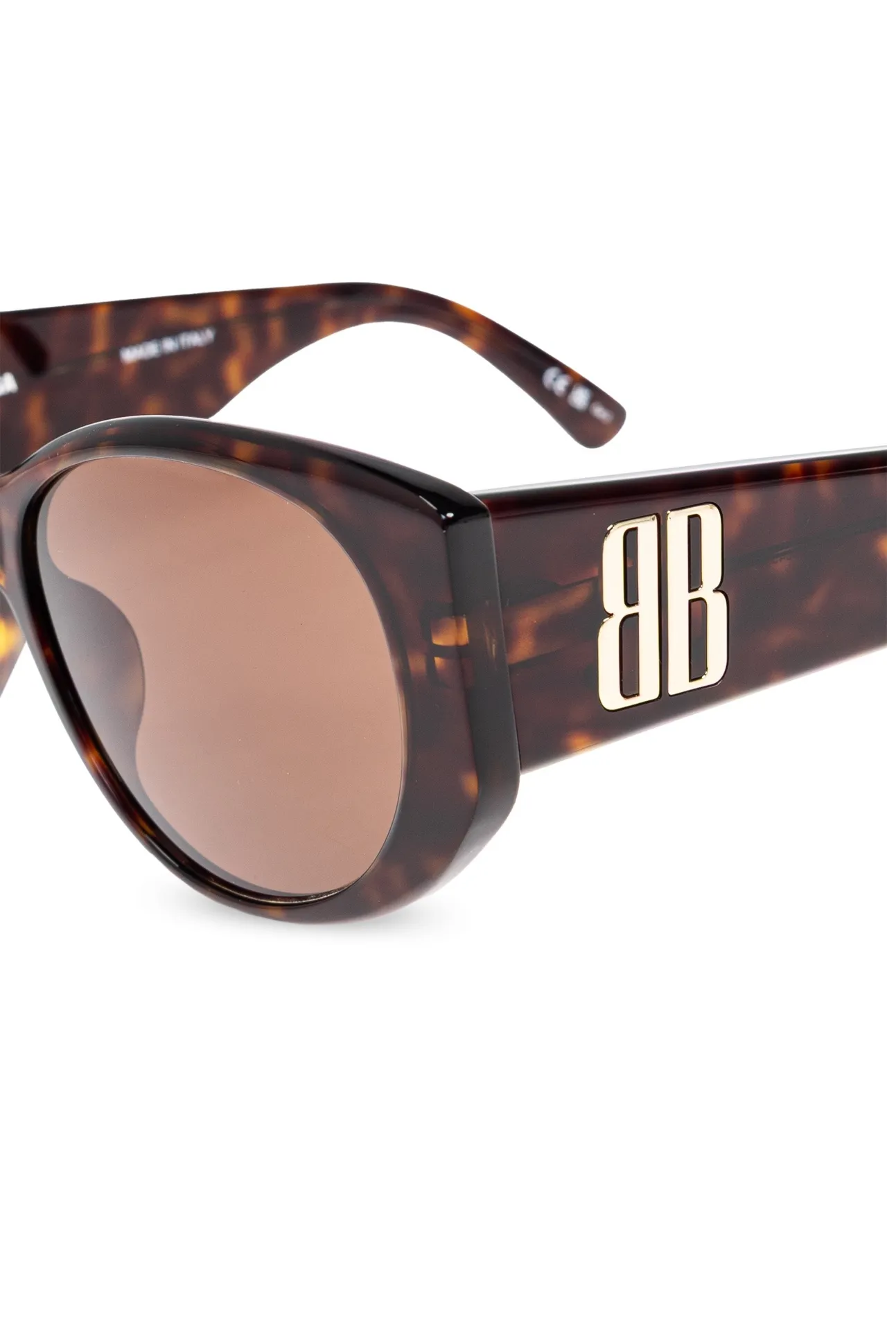 Tortoiseshell Acetate Cat-Eye Oversized Sunglasses 8