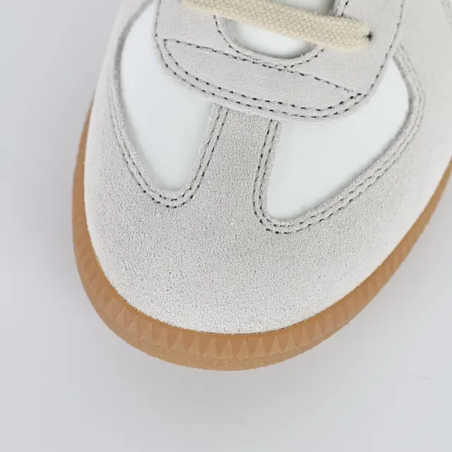 Two-Tone Suede and Leather Low-Top Lifestyle Sneakers 5