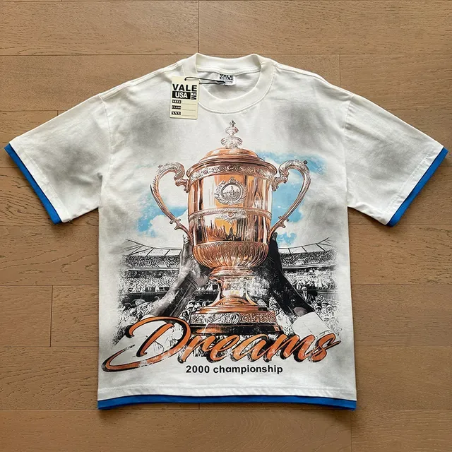 Vale Dreams 2000 Championship Graphic Print White T-Shirt 3