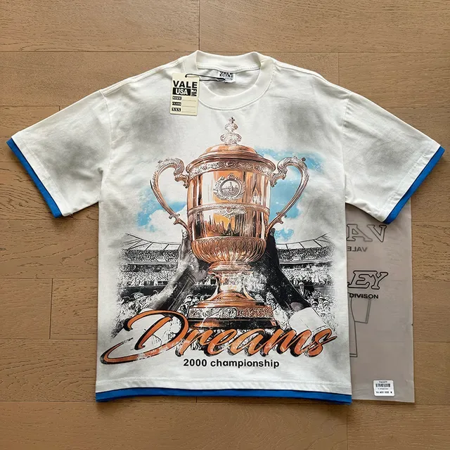 Vale Dreams 2000 Championship Graphic Print White T-Shirt 4