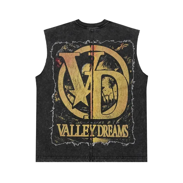 Valley Dreams Graphic-Print Sleeveless Crew-Neck Vest Top 6