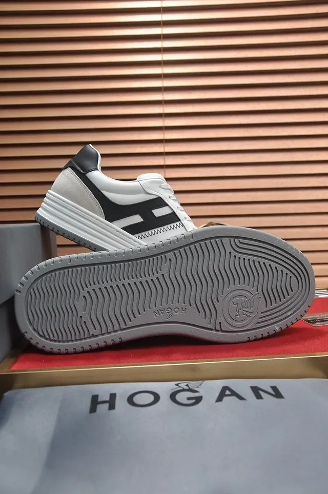 White and Black Low-Top Lifestyle Sneaker 4