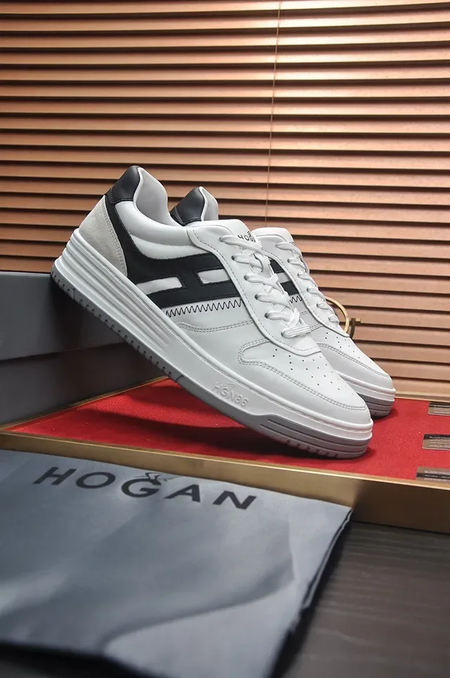 White and Black Low-Top Lifestyle Sneaker 8