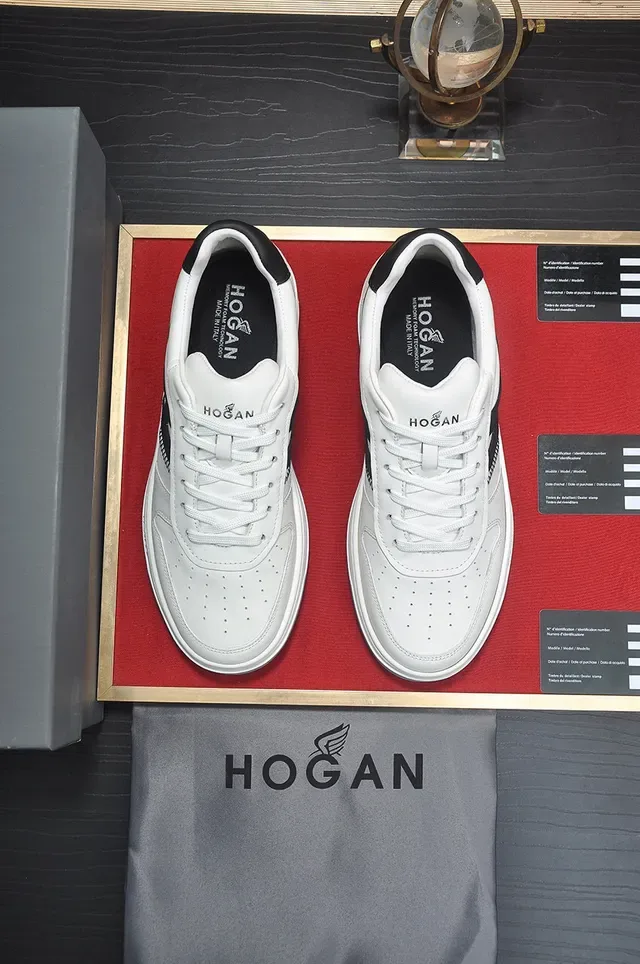 White and Black Low-Top Lifestyle Sneaker 9