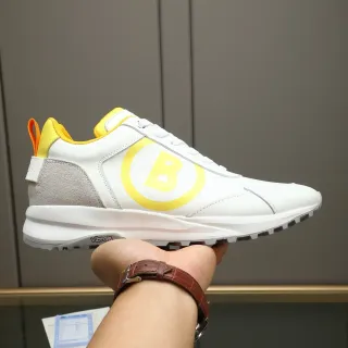 أبيض وأصفر Monogram Lifestyle Sneaker