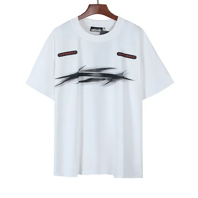 White Graphic Print Oversized T-Shirt 2