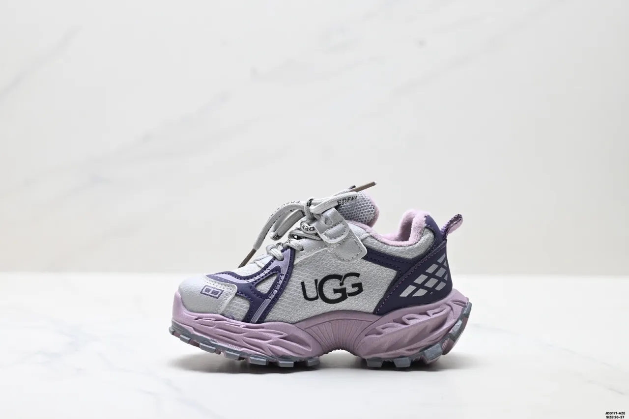 White Green Oversized Sole Mesh And Synthetic Overlay Construction Chunky Sneakers 3