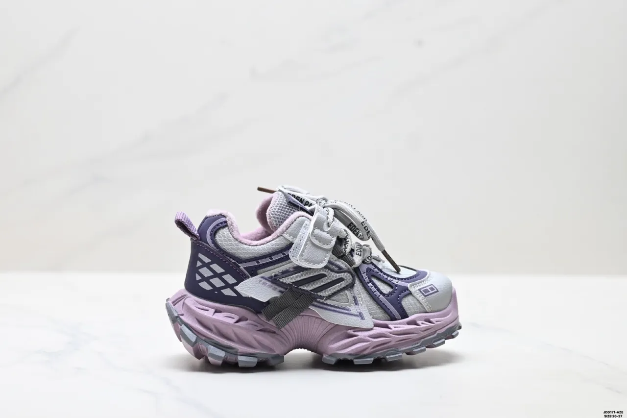 White Green Oversized Sole Mesh And Synthetic Overlay Construction Chunky Sneakers 4
