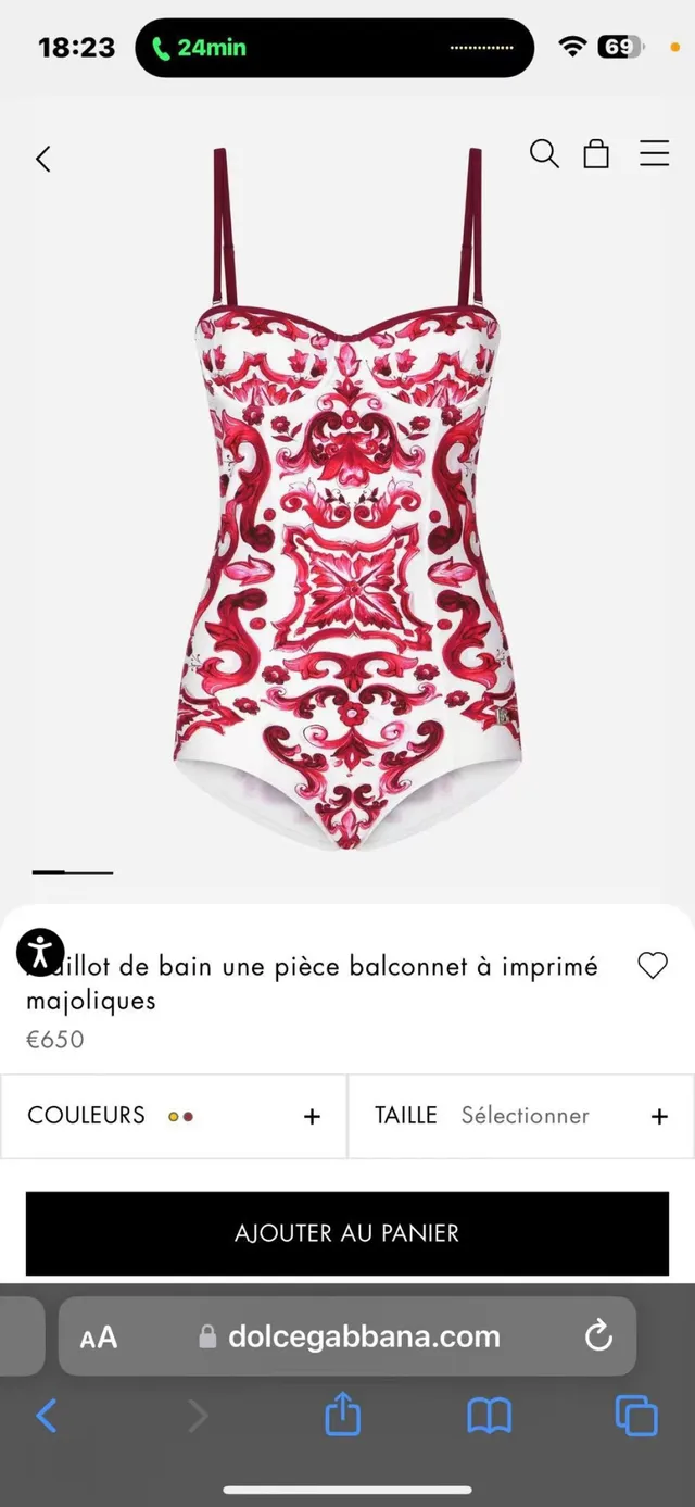 White Red Baroque-Print Underwire Bust Swimwear 9