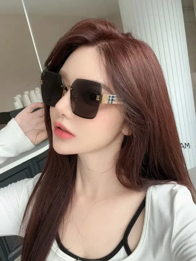 Gentle Monster Geometric Angular Frame Gold-Tone Sunglasses 6