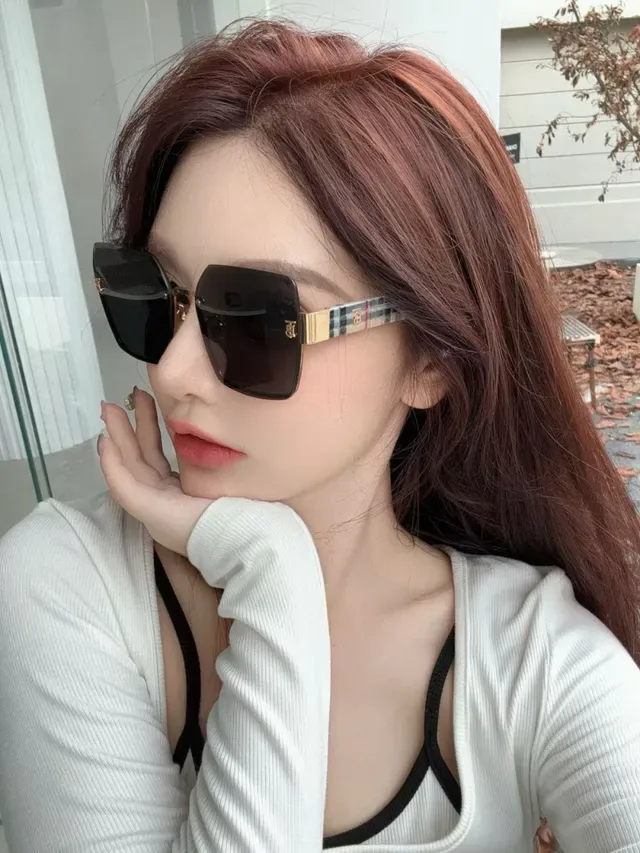 Gentle Monster Geometric Angular Frame Gold-Tone Sunglasses 7