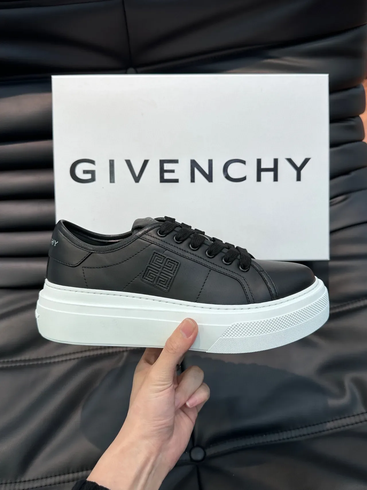 Givenchy City Sport Chaussures Lifestyle Noires à Plateforme 4