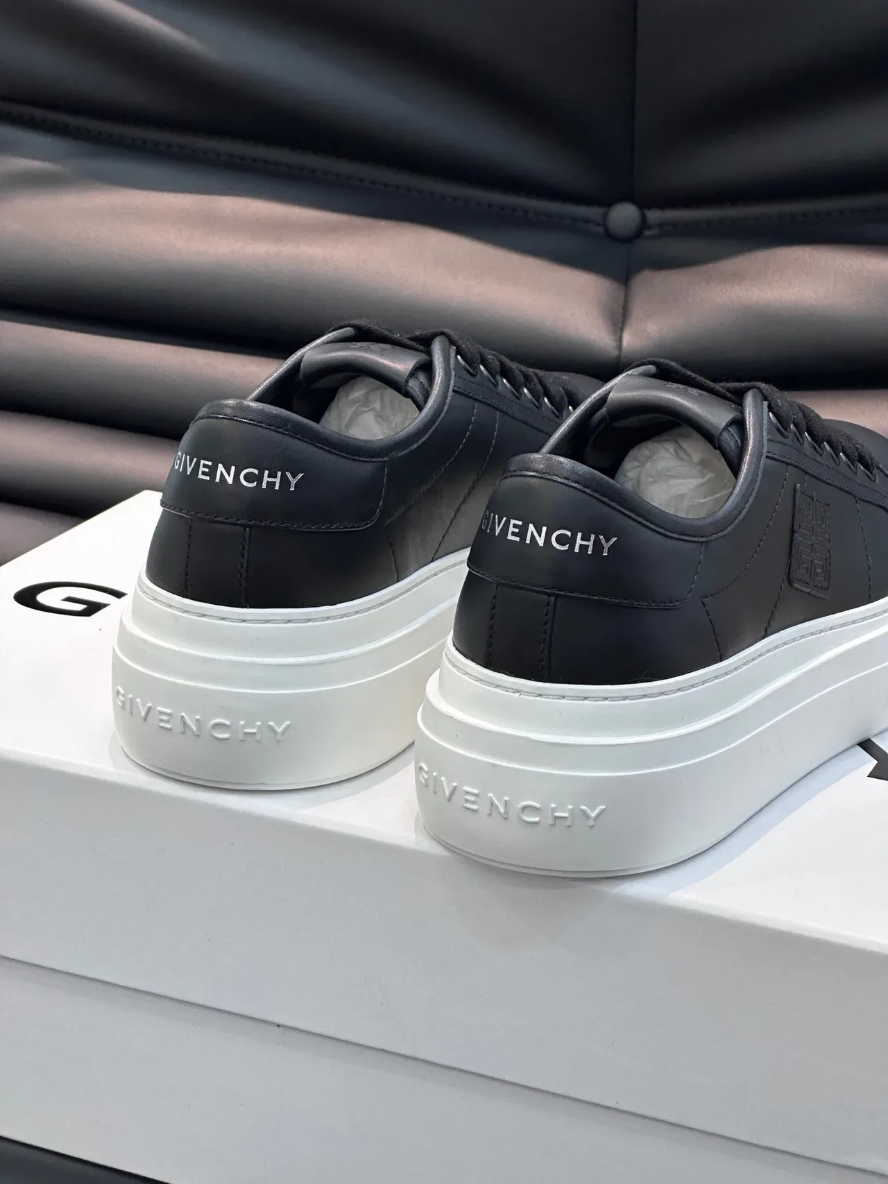 Givenchy City Sport Chaussures Lifestyle Noires à Plateforme 6