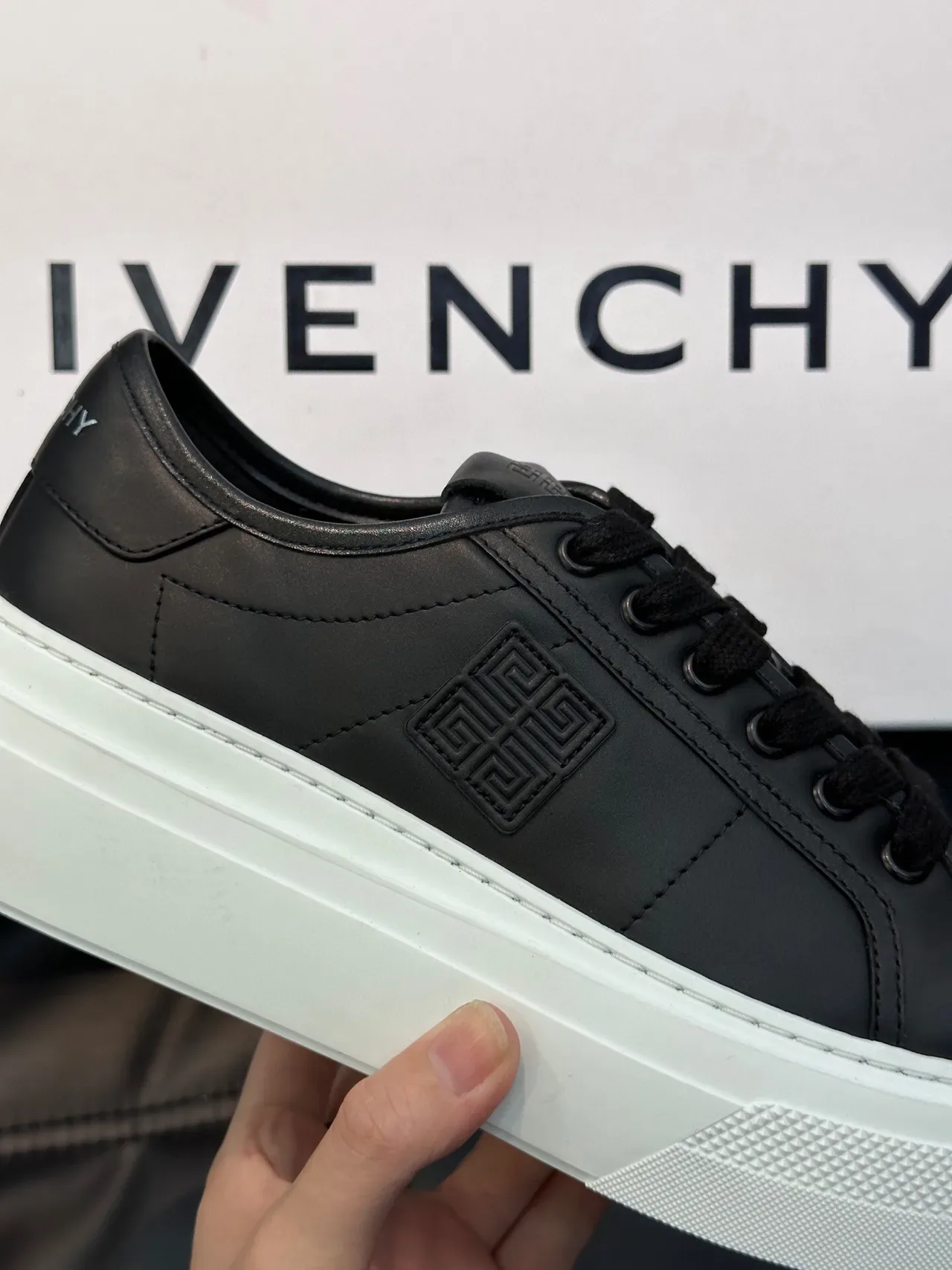Givenchy City Sport Chaussures Lifestyle Noires à Plateforme 7