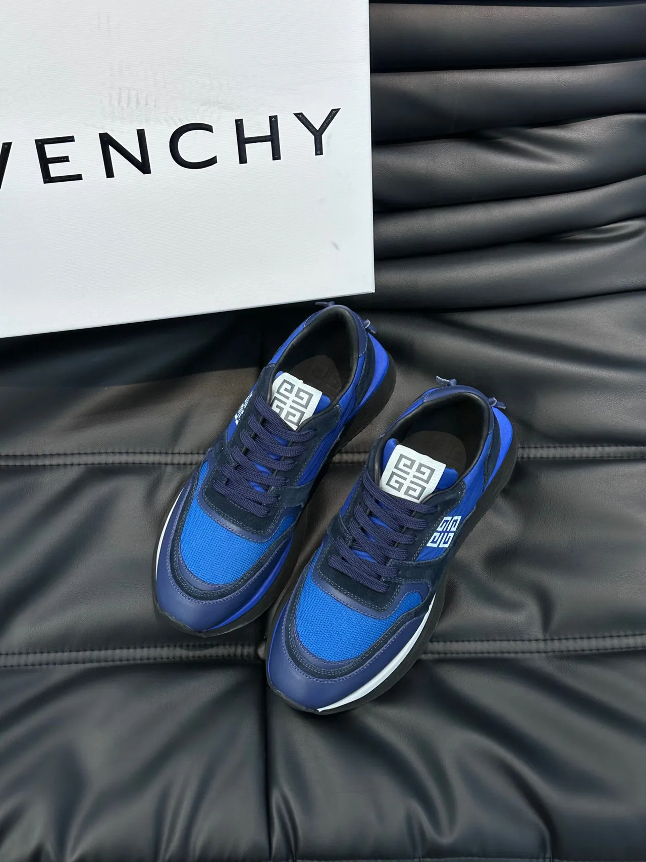 Givenchy City Sport Blue and Navy Lifestyle Sneakers 2
