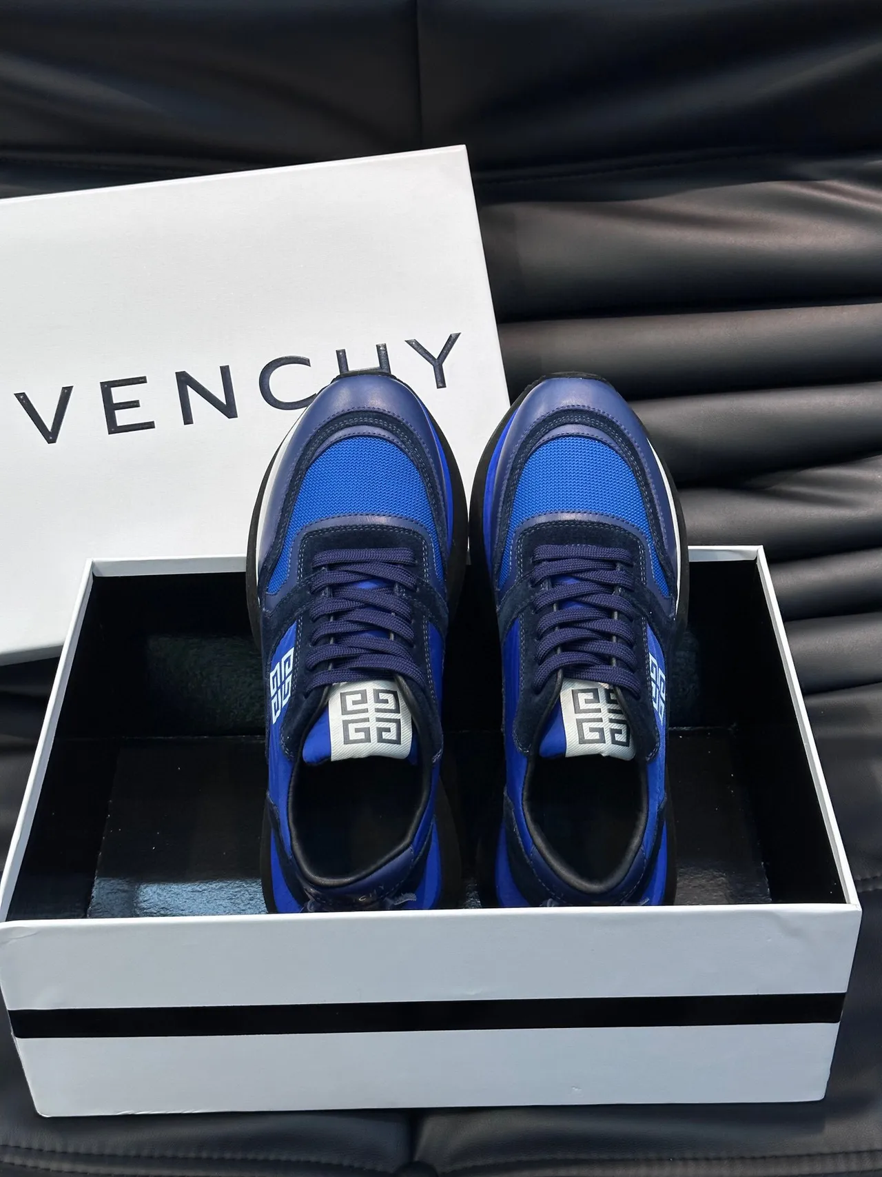 Givenchy City Sport Blue and Navy Lifestyle Sneakers 4