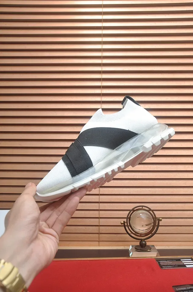 Givenchy Spectre Lacets Blanc et Noir Chaussures Lifestyle 5
