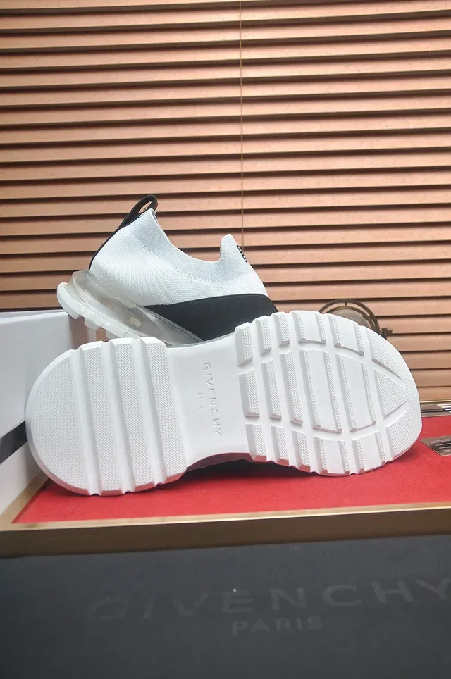 Givenchy Spectre Lacets Blanc et Noir Chaussures Lifestyle 7