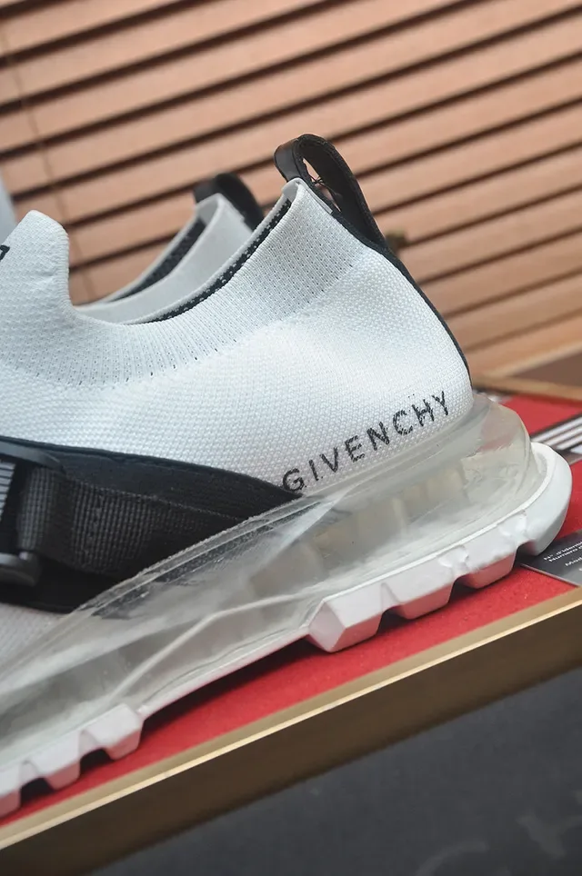 Givenchy Spectre Lacets Blanc et Noir Chaussures Lifestyle 9
