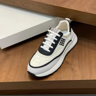 Givenchy Track Trainer Off-White and Black Lifestyle Sneakers
