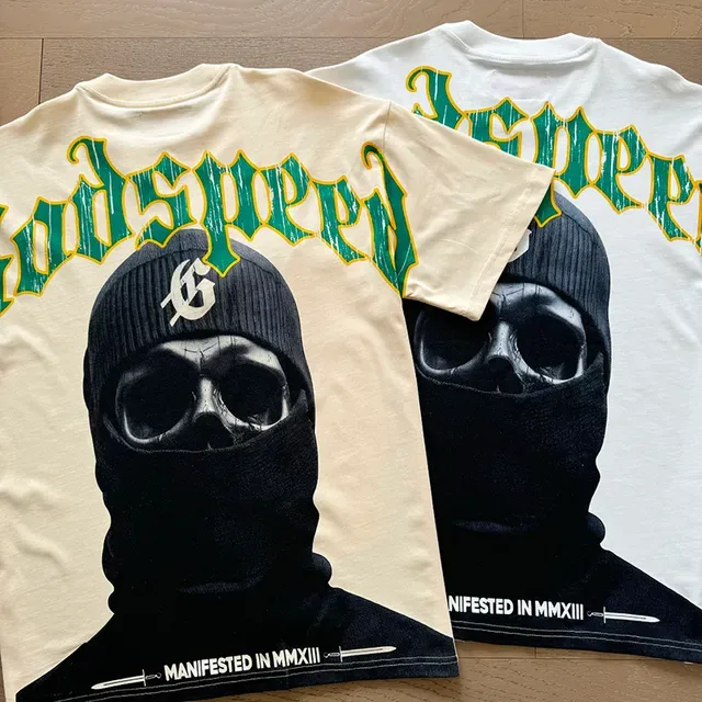 Godspeed Graphic Print T-Shirt 12