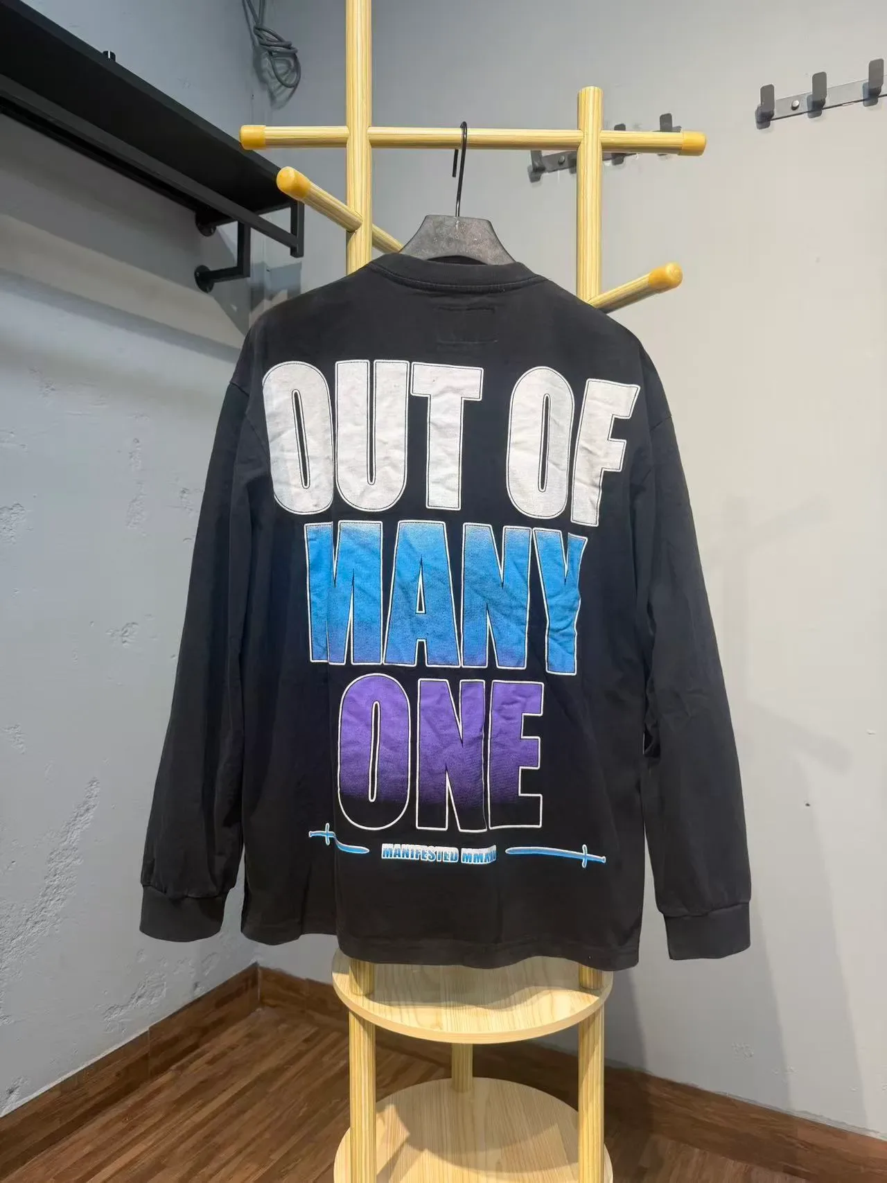 Godspeed Out of Many One Graphic Long-Sleeve T-Shirt 7