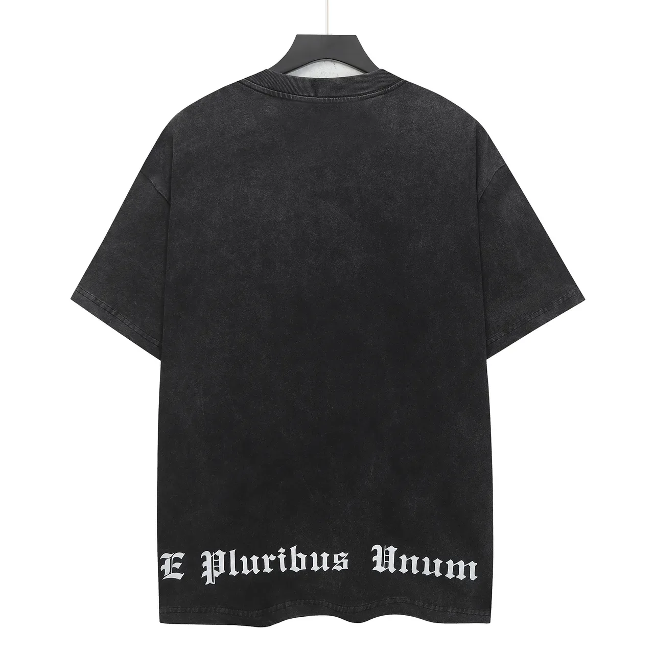 Godspeed Oversized Acid-Wash Black Graphic T-Shirt 3