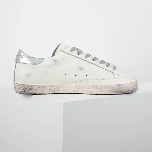 Golden Goose Superstar Off-White Glitter Star sneakers lifestyle 7