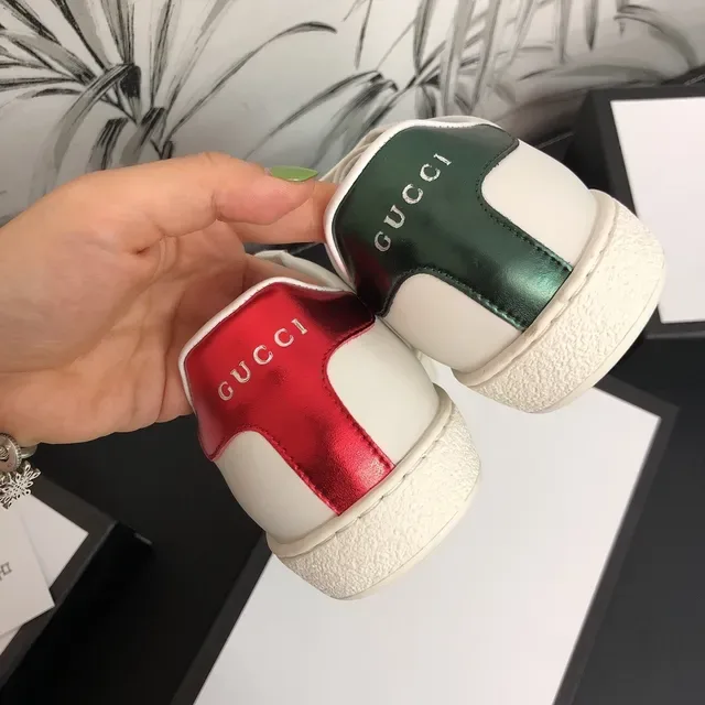 Gucci Ace Cat Print Off-White Lifestyle Sneakers 2